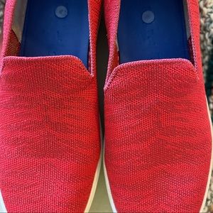 Gently Used Rothy’s Red Tiger sneaker 8.5